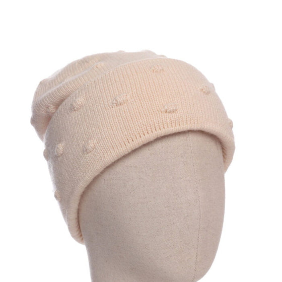 Women's Sper Soft Cream Beanie Hat