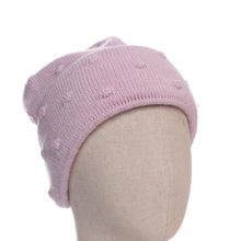  Women's Super Soft Light Pink Beanie Hat