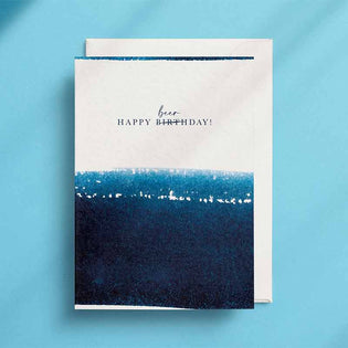  Wendy Bell Designs Blank Greeting Cards Winchester Blue for Men Happy Beerday