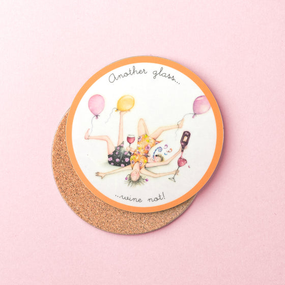 Berni Parker Designs Coaster - Another glass ... wine not