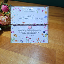  Silver Finished Stretchy Bracelet - Loveliest Mummy