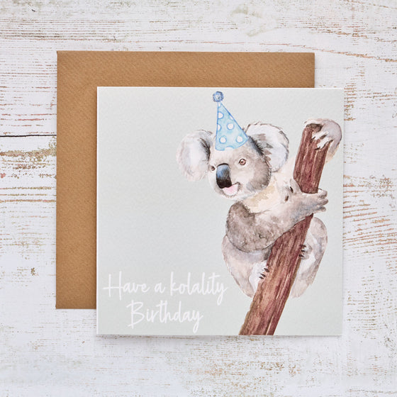 Have a Kolati Birthday - Funny Blank Birthday Card