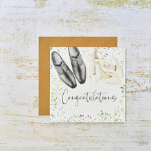  Congratulations - Elegant Blank Wedding Day Card