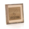 Love You Daddy Framed Engraved Wood Plaque