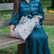  Wrendale Designs - For the Love of Dogs Foldable Shopping Bag with Snap Closure