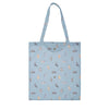 Wrendale Designs - Feline Friends Design Foldable Shopping Bag with Snap Closure