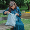 Wrendale Designs - Feline Friends Design Foldable Shopping Bag with Snap Closure