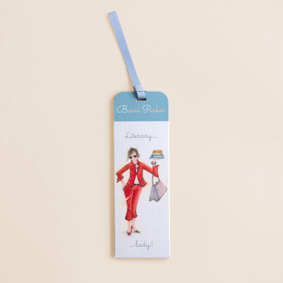 Berni Parker Designs Bookmark - Literary Lady