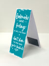 Funny Magnetic Bookmark - Bookmarks Have Feelings As Well