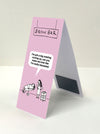 Funny Magnetic Bookmark - Brow Bar