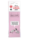 Funny Magnetic Bookmark - Brow Bar