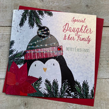  fun blank christmas card special daughter and her family merry christmas