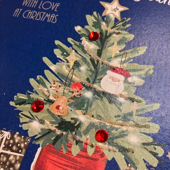 Blank Christmas Card Super Grandad 2