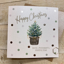  Elegant Blank Christmas Card - Happy Christmas