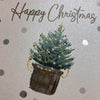 Elegant Blank Christmas Card - Happy Christmas