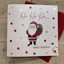  Fun blank Christmas Card Father Christmas Ho Ho Ho Merry Christmas 1