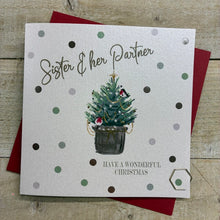  Blank Christmas Card Sister and her partner 1 