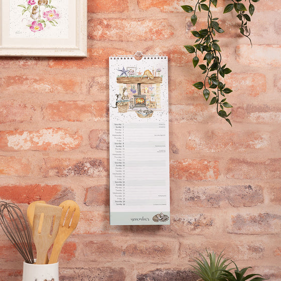 2026 Wrendale Designs Feline Friends Slim Calendar