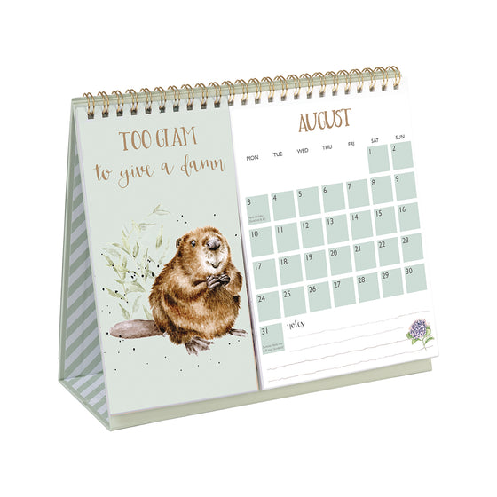 2026 Wrendale Designs Desk Calendar