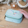 Wrendale Designs Embroidered Hummingbird Accessories Case - Wisteria Wishes