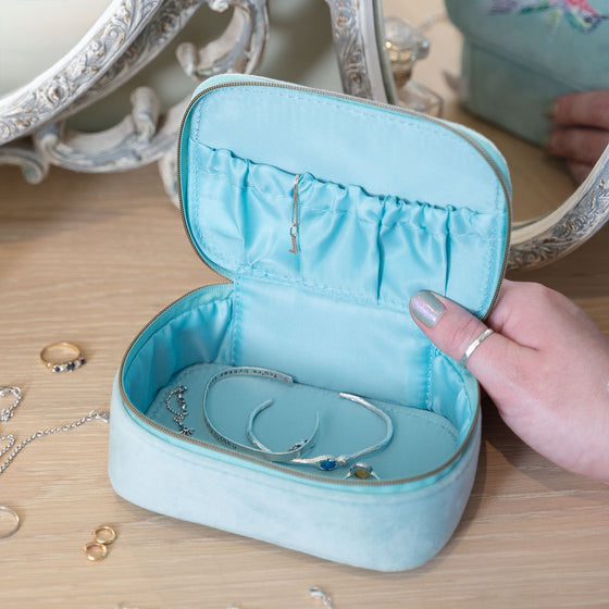 Wrendale Designs Embroidered Hummingbird Accessories Case - Wisteria Wishes
