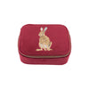 Wrendale Designs Embroidered Hare Accessories Case - Golden Hour