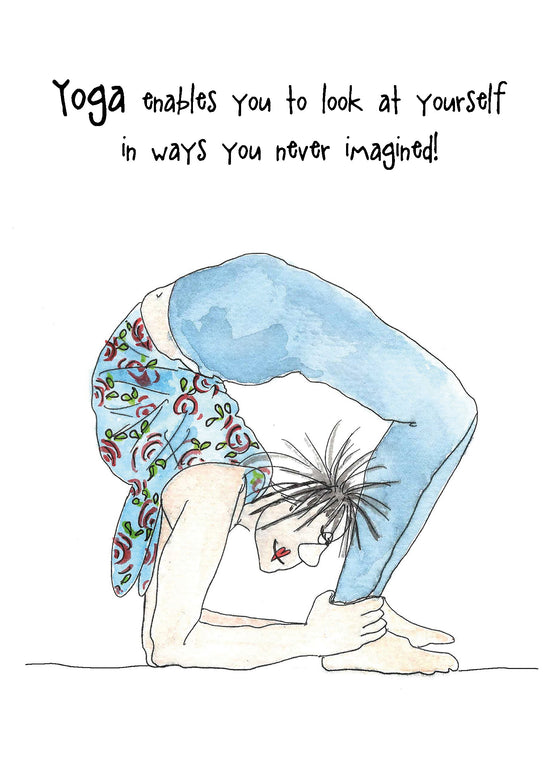 Camilla and Rose - Yoga… - Funny Blank Women’s Card