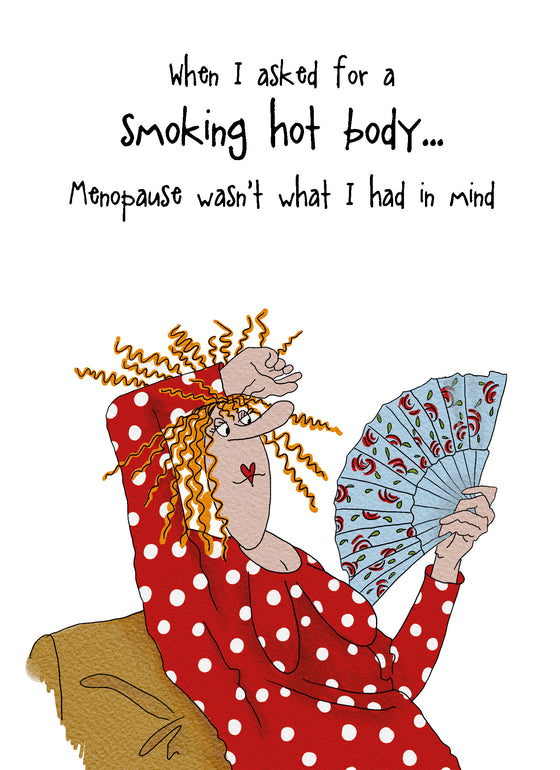 NEW Camilla and Rose - Menopause Wasn't What I Had in Mind - Funny Blank Women's Greeting Card