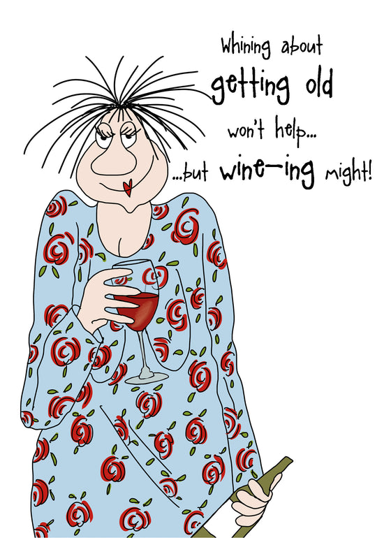 Camilla and Rose - Whining… - Funny Blank Women’s Card