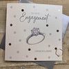 Elegant Blank Engagement Card - On Your Engagement congratulations