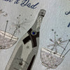 Elegant Blank 45th Wedding Anniversary Card - Special Mum and Dad on your Sapphire Anniversary