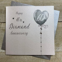  Elegant Blank 60th Diamond Wedding Anniversary Card - Happy 60th Diamond Wedding Anniversary