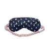 Wrendale Designs - Navy Blue Plush Eye Mask - Trio of Owls