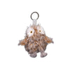 Accessorise your bag or keys with this adorable Elvis the owl plush keyring, designed by Hannah Dale. Soft, adorable and full of character, Elvis the owl has a aristocratic, confident and wise personality. A perfect gift for animal lovers. Wrendale designs.