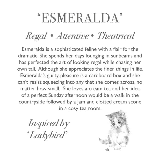 Wrendale Designs - Junior Plush Cat - Esmeralda