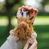 Accessorise your bag with this adorable Gordon the highland cow keyring, designed by Hannah Dale. Soft, cuddly and full of character, Gordon has a devoted, funny and sociable personality. A perfect gift for animal lovers. Wrendale Designs.