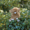 Gordon the highland cow is a soft and cuddely plush toy designed by Hannah Dale. He has a devoted, funny and sociable personality. A perfect gift for animal lovers of all ages. Wrendale Designs.