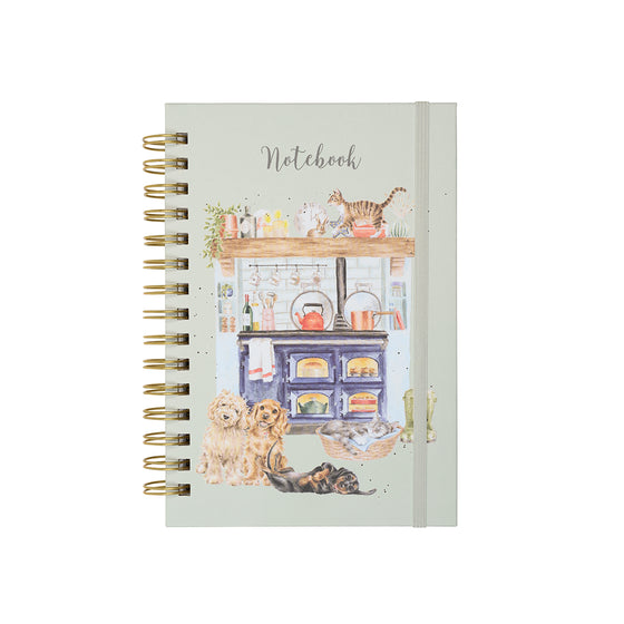 Wrendale Designs - A5 Lined Spiral Notebook / Journal - The Country Kitchen