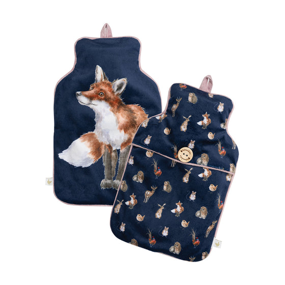 Wrendale Designs - Hot Water Bottle - Country Fox