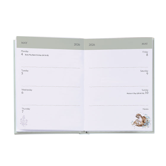 2026 Wrendale Designs Flexible Diary