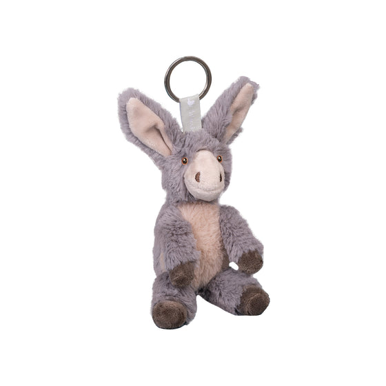 Wrendale Designs - Baby Jack Plush Keyring - Adorable Plush Donkey