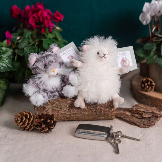 Wrendale Designs - Plush Cat Keyring - Baby Esmeralda