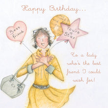  Berni Parker Designs - The Best Friend I Could Wish For - Funny Women's Birthday Card