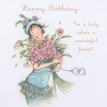  Berni Parker Designs - Wonderful Friend - Funny Women's Birthday Card