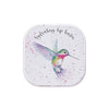 Wrendale Designs - Lip Balm in Decorative Square Tin - Humming Bird