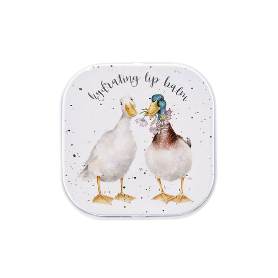 Wrendale Designs - Lip Balm in Decorative Square Tin - Ducks