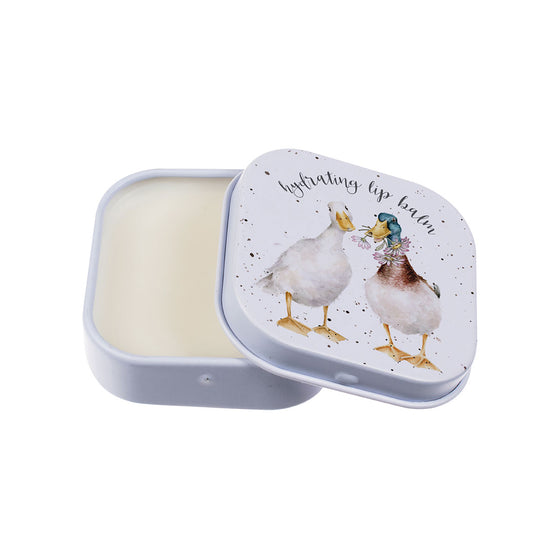 Wrendale Designs - Lip Balm in Decorative Square Tin - Ducks