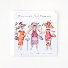  Berni Parker Designs - Menopausal Fluid Retention - Funny Blank Greeting Card for Women
