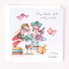  Berni Parker Designs -  My Book Club! - Funny Greeting Card