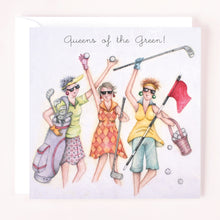  Berni Parker Designs -  Queens of the Green! - Funny Greeting Card